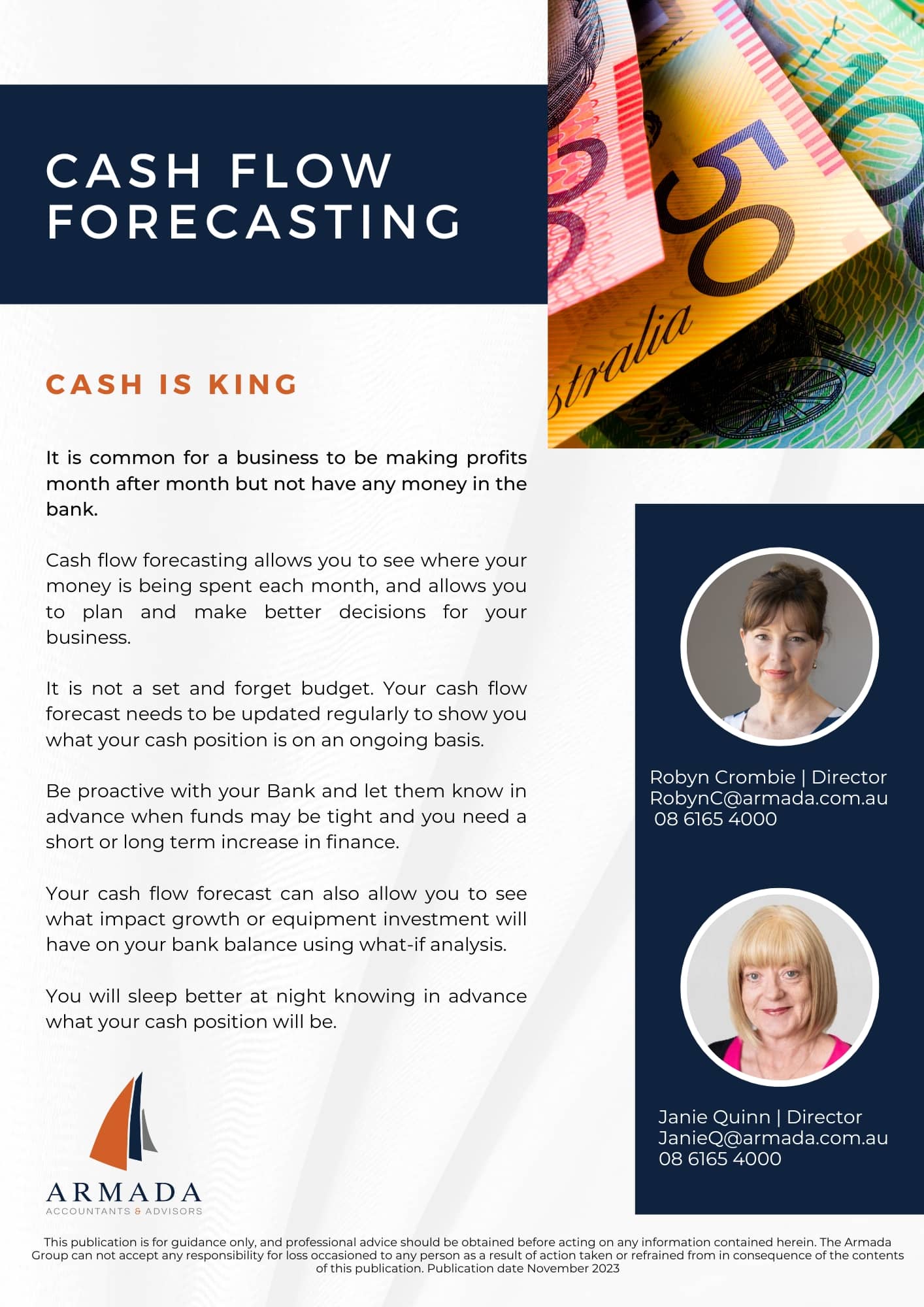 cashflow forecasting