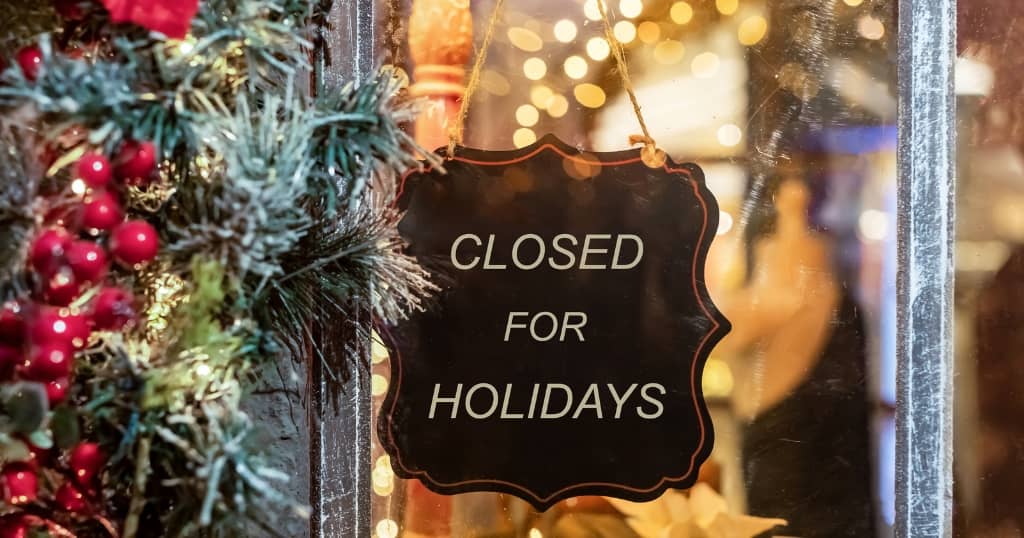End of Year Shutdown Considerations